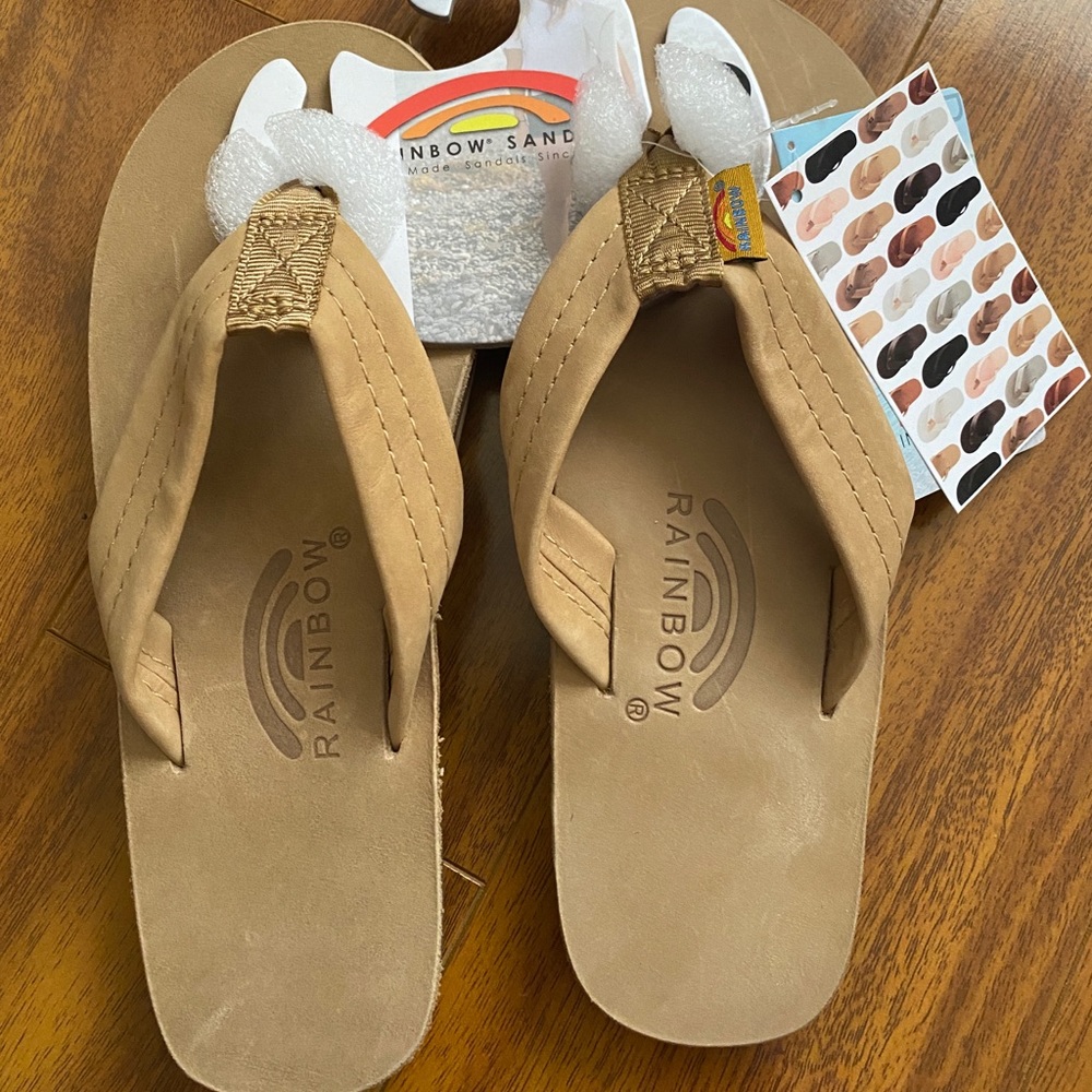 Rainbow Leather Sandals - 301ALTS Sierra Brown (M)